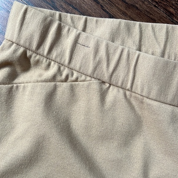 J. Jill Pointe Slim Leg Pull On Camel Tan Pants - Picture 3 of 13